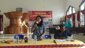 Anggota DPR RI Aktif & Politisi Demokrat Anita Gah Sosialisasikan Empat Pilar Kebangsaan Di Jemaat GMIT Calvari Oebelo
