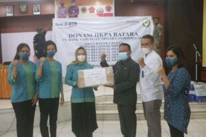 IIKPA BATARA PT BTN Donasi Sembako Ke Warga Terdampak Bencana Seroja  Kabupaten Kupang