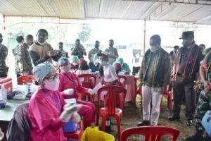 Bupati Hery Nabit Luncurkan Vaksin Anak Usia 6-11 tahun di Manggarai, 250 siswa SDK Ka Redong di Vaksin