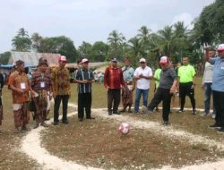 Tendangan Bola Perdana Bupati Kupang, Tandai Dibukannya Turnamen Fortuna Cup 1 se-Amarasi 2022