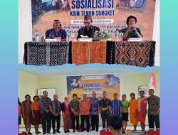 Gali dan Perkenalkan Makna Historis dan Budaya Dalam Kain Tenun Songket Manggarai, UPTD Gelar Sosialisasi