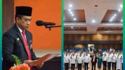Bupati Nabit Lantik 41 Pejabat Kepala Desa di Kabupaten Manggarai