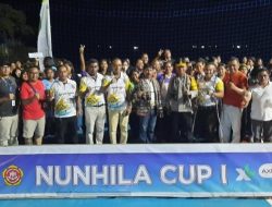 Penjabat Wali Kota Kupang Buka Turnamen Voli Nunhila CUP I