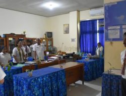 Hari Pertama Kerja Pasca Libur Lebaran, Pj.Wali Kota Kupang dan Sekda Sidak Ke Sejumlah OPD