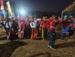 Tarian Massal Ja’i Meriahkan Festival Seni Dan Budaya Kelurahan Liliba