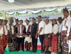 Jabat Ketua Atoin Meto Kopan, Chris Baitanu Komitmen Persatukan dan Sejahterakan Orang Timor Di Kota Kupang